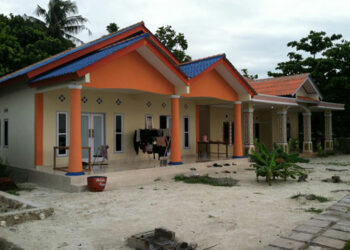 Homestay di Pulau Harapan